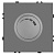 Выключатель диммирующий (механизм) 250В, 500W, серия Эмили, RSW10-5106-10, платиново-серый