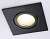 Светильник Ambrella TN1161 BK черный IP44 GU5.3 85*85*28 встраиваемый, влагозащищенный