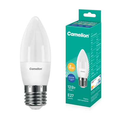 Лампа CAMELION LED12-C35/865/E27 220V 12W ()