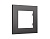 AF250651 Рамка ALFA Qubi (Антрацит серый) 1-ая