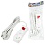 Удлинитель UNIEL S-CU2-5B WHITE шнур 5м., 2 гнезда, 10A, б/з, с выкл. Белый. серии Ultra