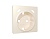 AP3305 Лицевая панель ALFA (Бежевый матовый) для электрической розетки с/з со шторками 2USB C+C QUAN