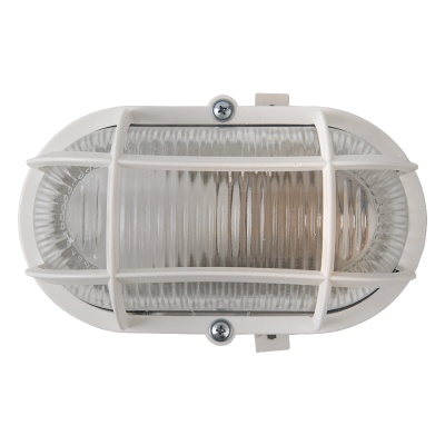 Светильник НБП 02-60-004.03 "ЕВРО" с решеткой белый