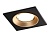 Светильник Ambrella A8927 BK/GD черный/золото MR16 GU5.3 92*92*24
