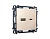 MA331010 Комплект механизма розетки ALFA Бежевый матовый 2USB A+C 20W быст зар QUANT (AP3310,VM177)