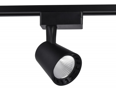 Трековый светодиодный светильник GL5977 BK черный LED 15W 4200K 24° AMBRELLA 