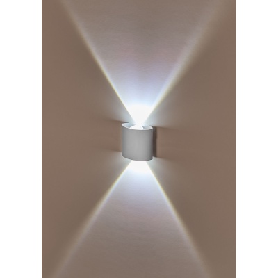ИМИДЖ IL.0014.0001-2 WH Светильник настенный LED 2x1W 4200K Белый 220V IP54
