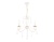 светильник подвесной Ambrella TR4915/3 WH/GD белый/золото E14/3 max 40W D550*860