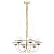 803263 Люстра GLOBO 6х40W E14 ШАМПАНЬ/БЕЛЫЙ