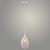 Подвес 27348/1HQ WT белый 1х60W E27 h1000, KK23