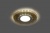 Светильник FERON CD981 15LED*2835 SMD 4000K, MR16 50W G5.3 прозрачный, золото