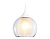 Светильник подвесной Ambrella TR3538 WH/CL/FR белый/прозрачный/белый матовый E27 max 40W