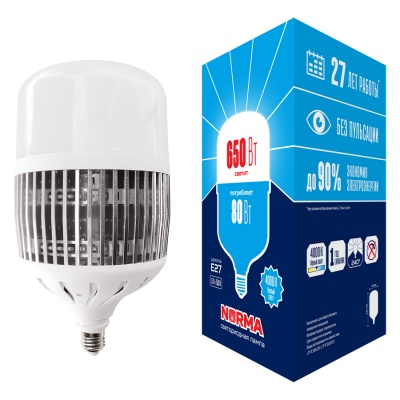 Лампа светодиодная VOLPE LED-M80-80W/4000K/E27/FR/NR
