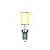 Лампа светодиодная филамент VOLPE LED-G45-7W/3000K/E14/CL/SLF серия Active