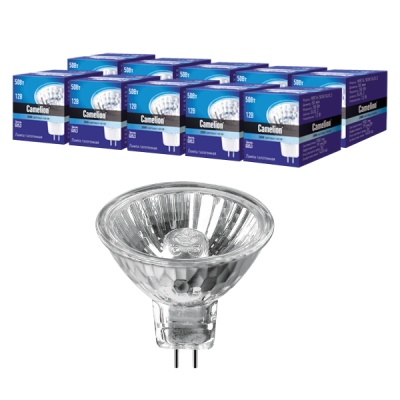 Лампа CAMELION MR16 50W 12V GU5.3 (10/200)