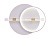 Светильник Ambrella FL5007 WH/GD белый/золото 3000K/4200K/6400K 72W 565*460*92.5 (ПДУ РАДИО 2.4G)
