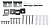 Подвес JAZZWAY A03 для PPL-600  4*16m (крепёж потолочный короткий) (100)