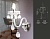 Светильник настенный Ambrella TR4911 CH/CL хром/прозрачный E14 max 40W 294*160*246 с хрусталем