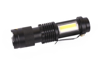 Фонарь CAMELION LED51531 черный LED XPE+COB ZOOM 4 реж 1XLR6 алюм. откр. блистер