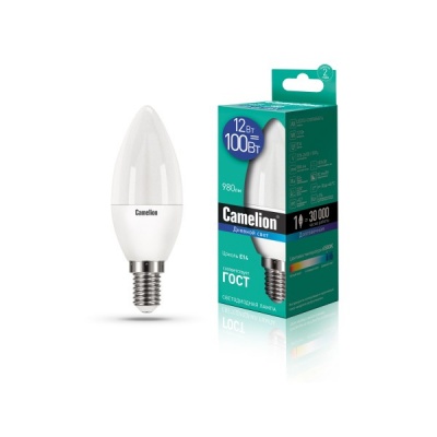 Лампа CAMELION LED12-C35/865/E14 220V 12W ()