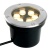 Светильник тротуарный 6W, AC12-24V, 3000К, D120*H90mm, внутренний диаметр: 90mm, IP67, SP2802