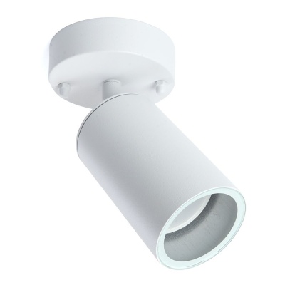 Светильник FERON DH1704 230V без лампы GU10, 85*85*165 белый