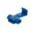 Зажим прокалывающий ответвительный STEKKER ЗПО-2 - 2,5 мм, синий (DIY упаковка 10 шт)