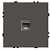Розетка компьютерная 1-местная RJ-45 (механизм), серия Эмили, RST00-5117-09, антрацит, soft touch