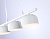 Светильник подвесной Ambrella TN71032/3 WH белый GX53/3 max 12W 440*80*1100 подвесной