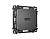 MO664010 Комплект механизма розетки HDMI 2.0 OMEGA Антрацит сер 40V/500mA 2.0GHz QUANT(OP6640,VM222)