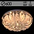 Люстра 55538/600 CR хром 8х40W E14 LED-RBP ПДУ d600