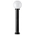 373710 Светильник BOLLA 1x10W (led) E27 ЧЕРНЫЙ IP65
