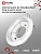 Светильник встраиваемый IN HOME GX53R-standard RW металл под лампу GX53 230В белый
