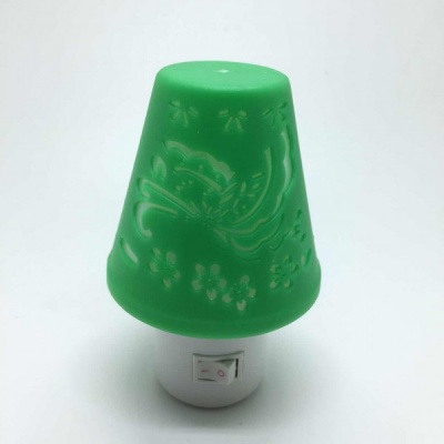 Светильник-ночник CAMELION NL-194 "Светильник" зеленый LED с выкл. 220V (1/24)