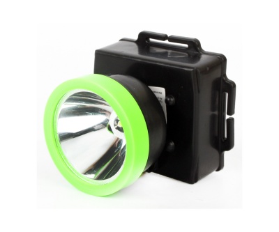 Фонарь ULTRAFLASH LED53762 налобный, черный, 1LED 0,5Вт, 1 реж., 3XR6, пластик, коробка