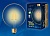Лампа светодиодная UNIEL Vintage LED-G125-8W/GOLDEN/E27 GLV21GO Форма «шар», золотистая колба