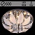 Люстра 55541/500 CR хром 5х40W E14 LED-RBP ПДУ d500, SDA20