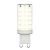 Лампа светодиодная UNIEL LED-JCD-9W/4000K/G9/CL GLZ09TR  прозрачная. Белый свет (4000К)
