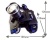 Фонарь ULTRAFLASH LED5337 налоб акк 3,7В, черн., 1LED, 5 Вт, фокус, 2 ак. 3 реж, USB, бокс са