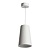 Светильник на подвесе FERON ML1858 MR16 35W 230V, белый, D70*H110 