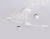 Светильник Ambrella FL51631/4+1 WH белый 3000K-6400K 48W 910*745*300 (ПДУ ИК)