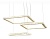 Светильник Ambrella FA1761/3 GD золото 180W 3000K+6400K/3000K/6400K/4200K+4200K (ПДУ РАДИО 2.4G)