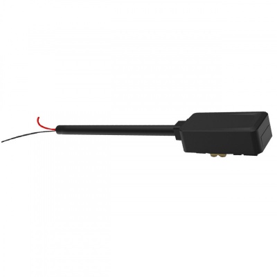 ИМИДЖ IL.0007.3007 BK  Токоподвод для ультратонкого магнитного шинопровода 48В кабель 0.5м, Черный