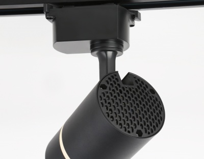 Трековый светильник со сменной лампой GL5218 SBK черный песок GU10 max12W AMBRELLA
