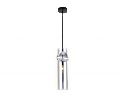 Светильник подвесной Ambrella TR3561 BK/SM черный/дымчатый E27 max 40W D130*1200
