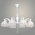 Люстра NH5755/8 WT белый 8х60W E27 d800 h700 crst, QH23