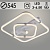 Люстра DK6301/2+1 WH+CR белый/хром 104W+5W LED 3000-6500K d545 ПДУ диммер,mobile HN23