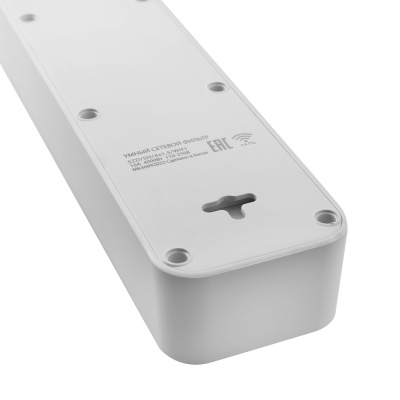 Сетевой фильтр Camelion Smart Home SZD/SH/4х1,5/WIFI (4гн.1,5м.,16A 4000В, USB+Type-С, WiFi+Счетчик)