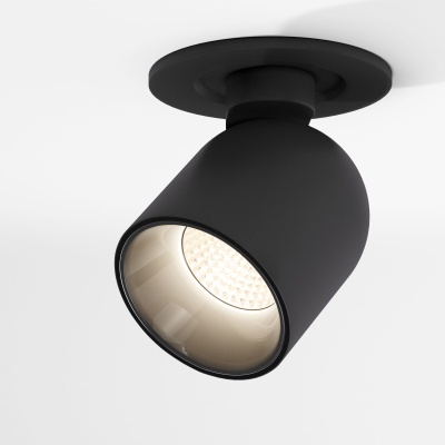 Спот потолочный Elektrostandard Spot черный 25093/LED встраиваемый