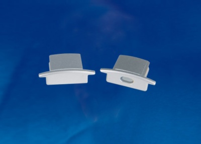 Заглушки для алюминиевого профиля пластик 4 шт UFE-N01 SILVER B POLYBAG 